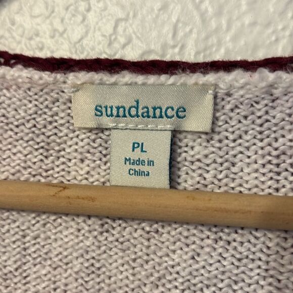 Sundance Lisbet Bandana Sweater Large - Picture 2 of 5